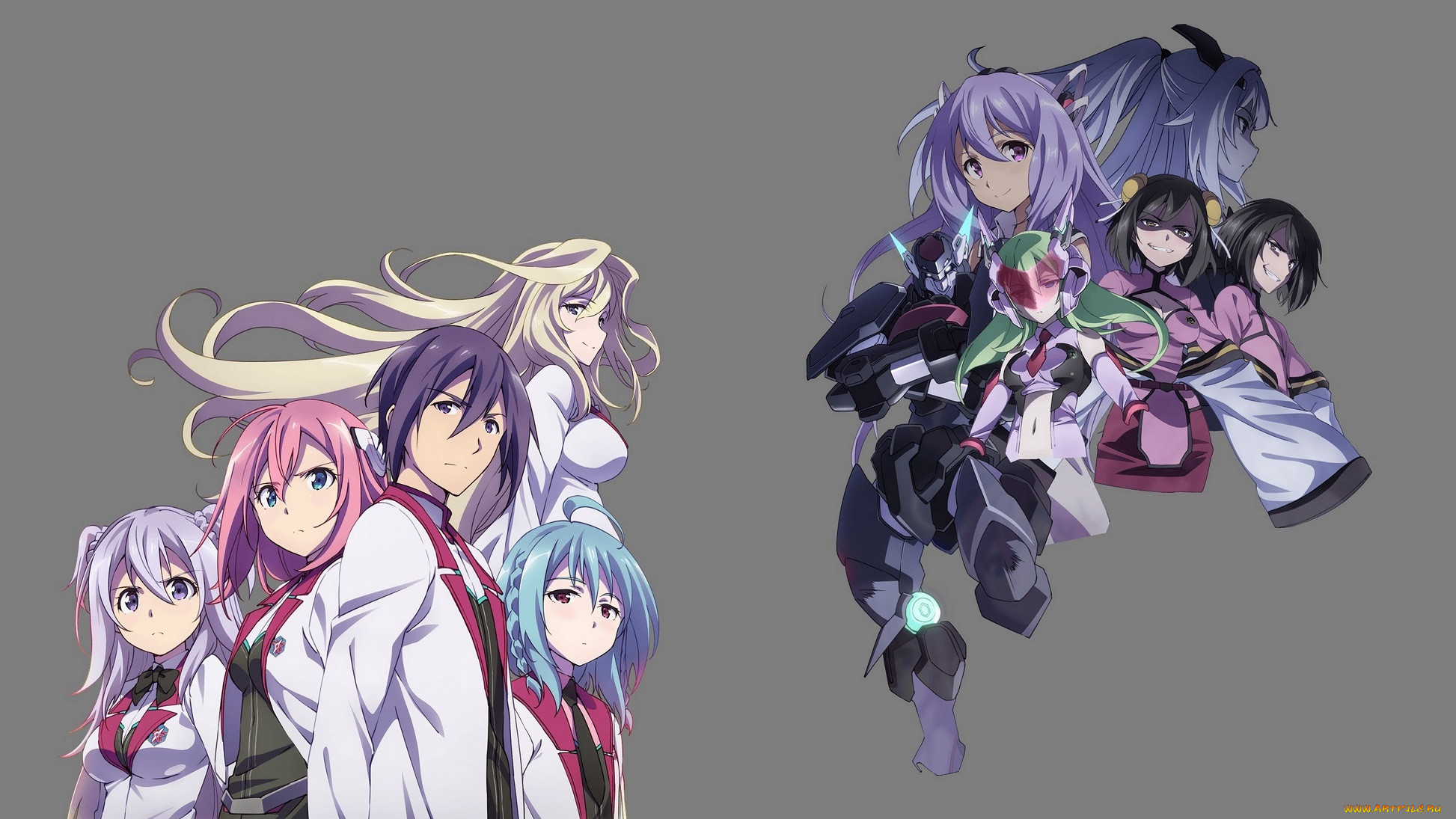 , gakusen toshi asterisk, , , 